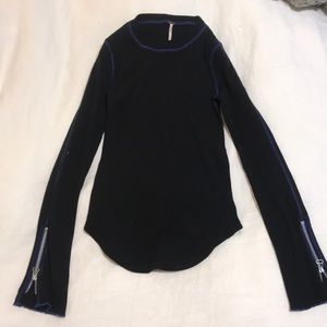 Zipper Sleeved Shirt